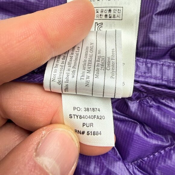 Patagonia NWT Women's Size Small Micro Puff Insulated Hoody 84040 Style Number - Picture 11 of 14